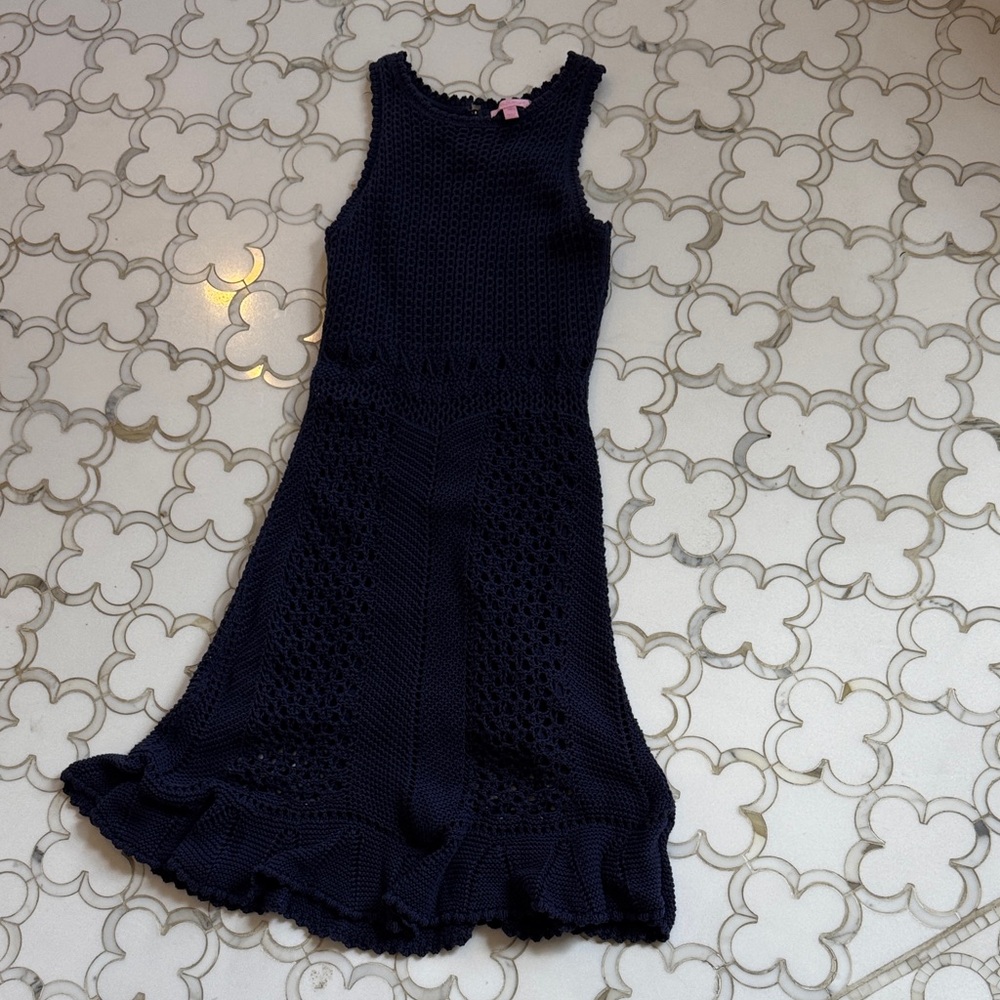 Lilly Pulitzer Navy Knit Dress